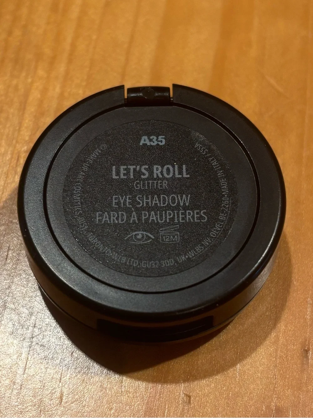 MAC Glitter Eye Shadow Let’s Roll